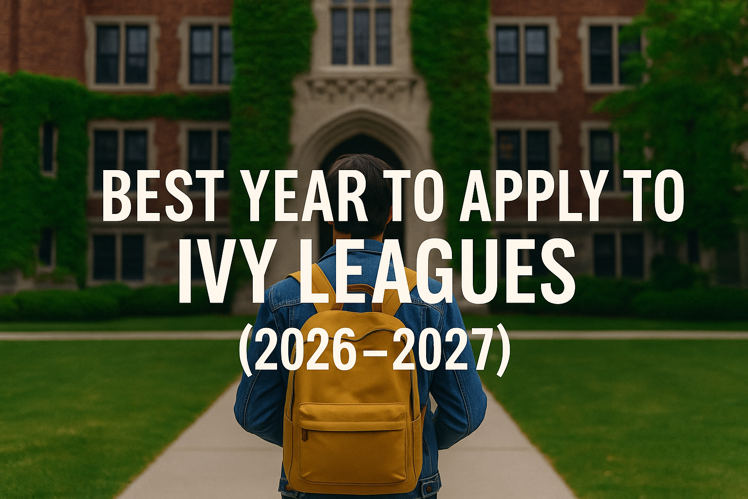 Why 20262027 May Be a Prime Moment to Apply to Ivy Leagues